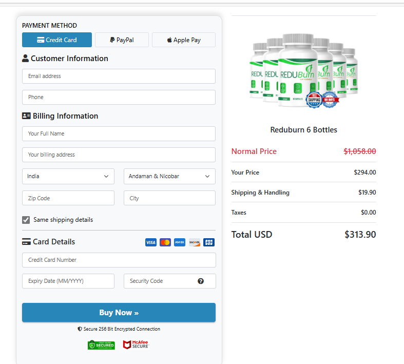 Reduburn order Reduburn How To Buy